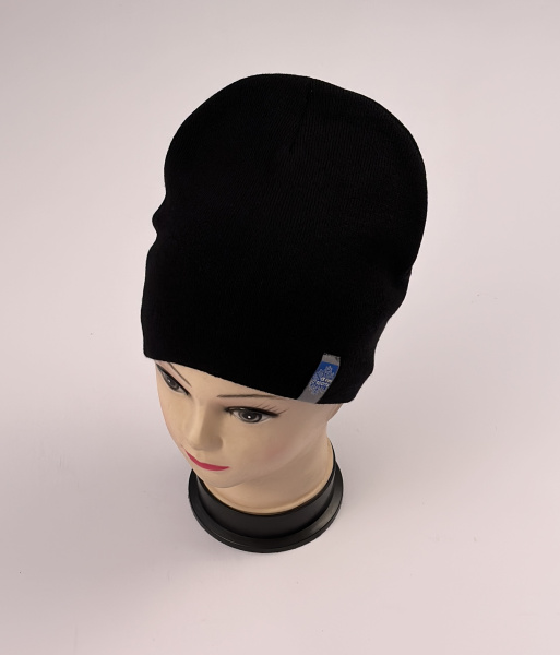 Шапка ГТМ Двойная Ластик (черный)